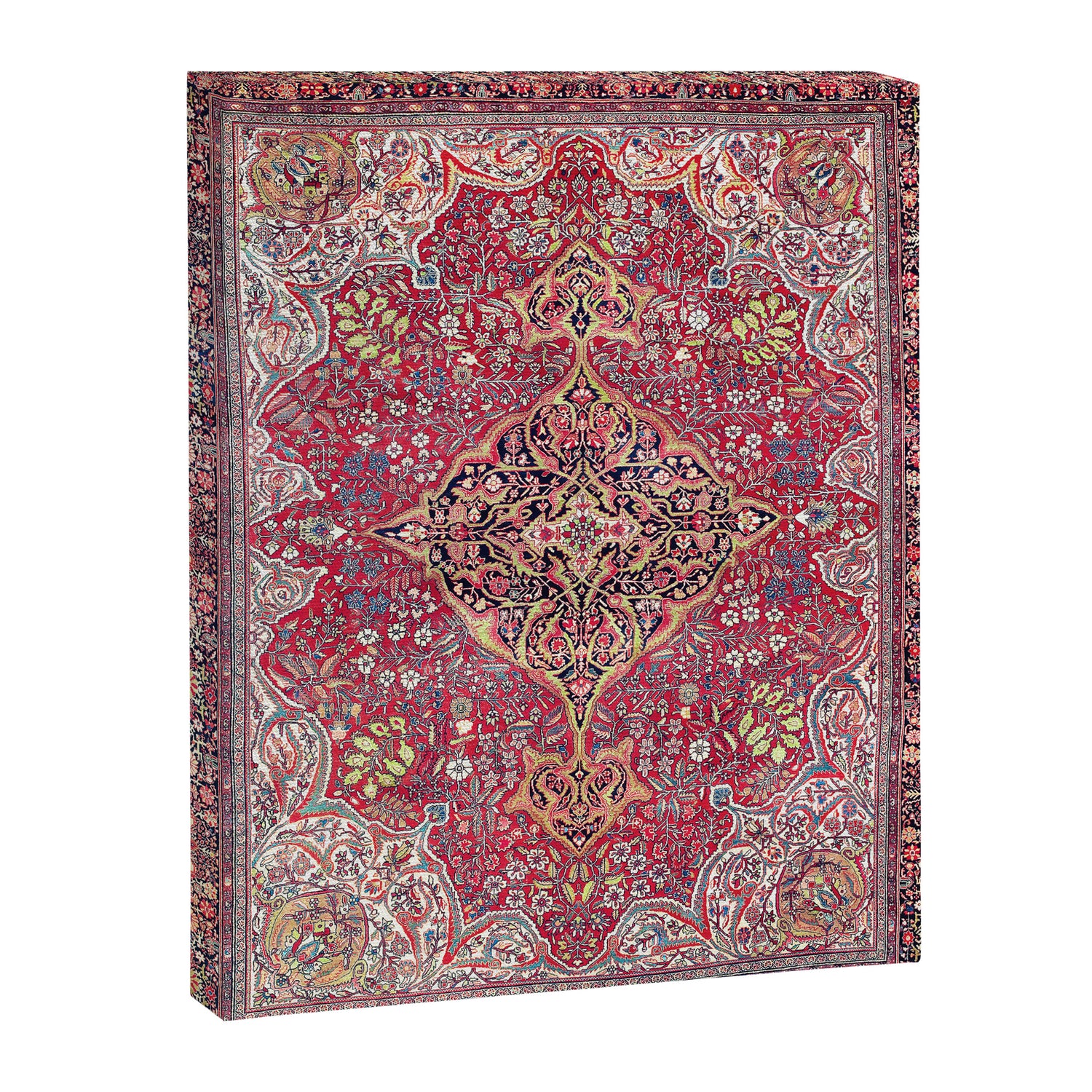 Farahan Arak West Persian Rug Canvas Print Gallery Image 3