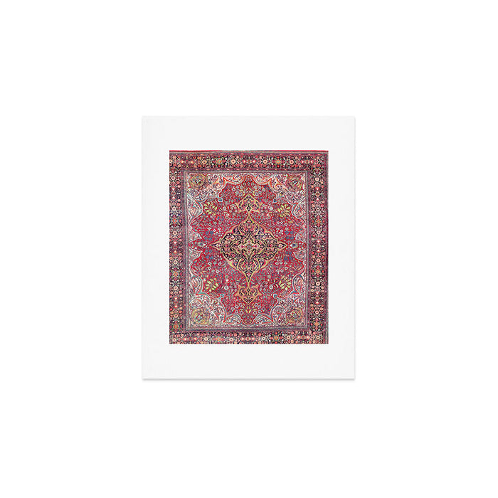 Farahan Arak West Persian Rug Art Print Gallery Image 1