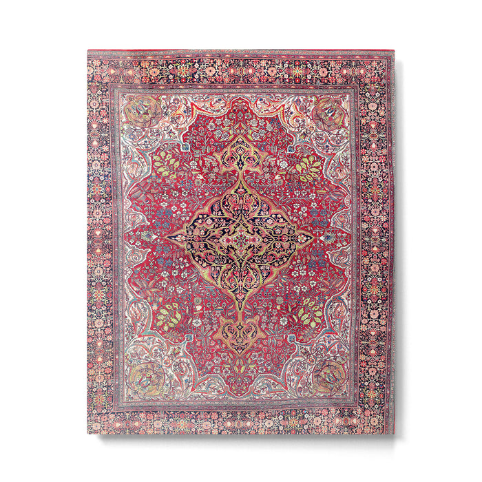 Farahan Arak West Persian Rug Metal Print Gallery Image 1