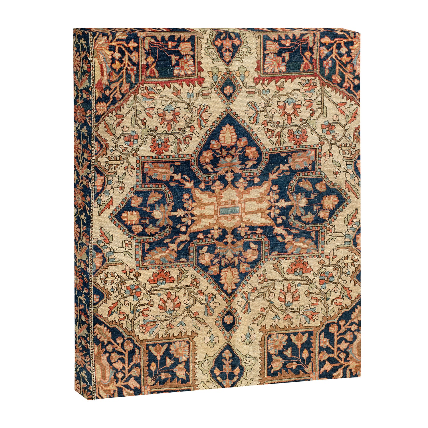 Ferahan  Antique West Persian Rug Print Canvas Print Gallery Image 3