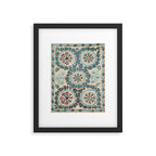 Ferghana Suzani  Northeast Uzbekistan Embroidery Print Framed Art Print Gallery Image 5