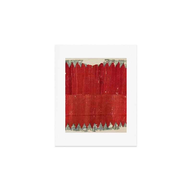 Fethiye  Antique Turkish Kilim Print Art Print Gallery Image 1