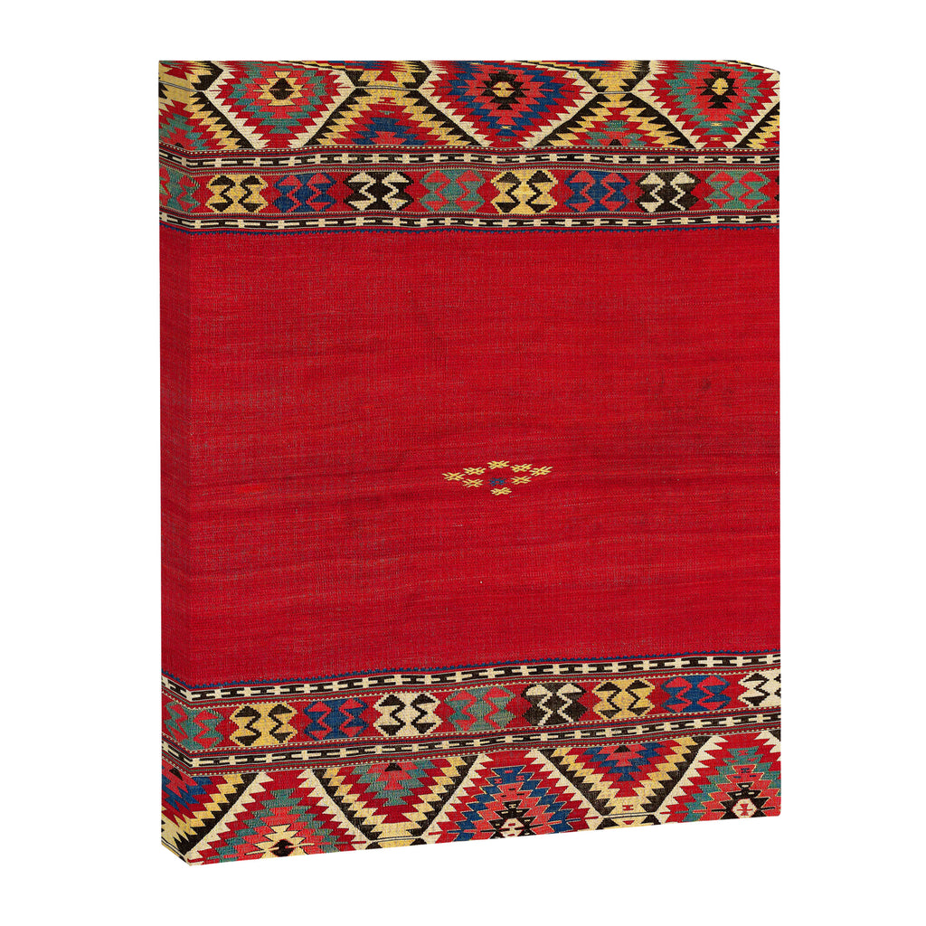 Fethiye Southwest Anatolian Kilim Print Canvas Print Gallery Image 3
