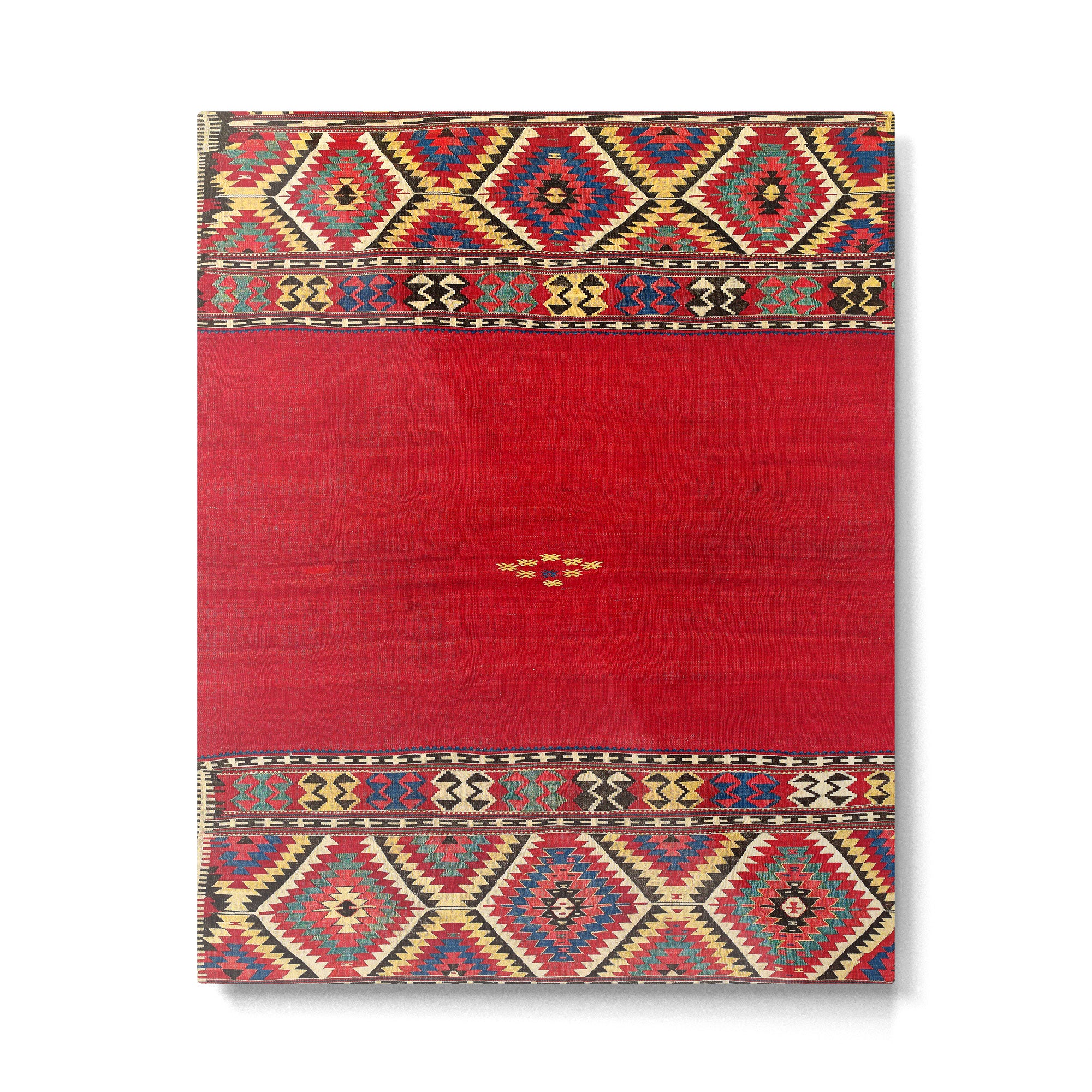 Fethiye Southwest Anatolian Kilim Print Metal Print Gallery Image 4