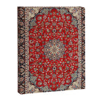 Fine Silk & Wool Isfahan Persian Rug Print Canvas Print Gallery Image 6