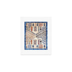 Floral Garden Persian Rug Print Art Print Gallery Image 1