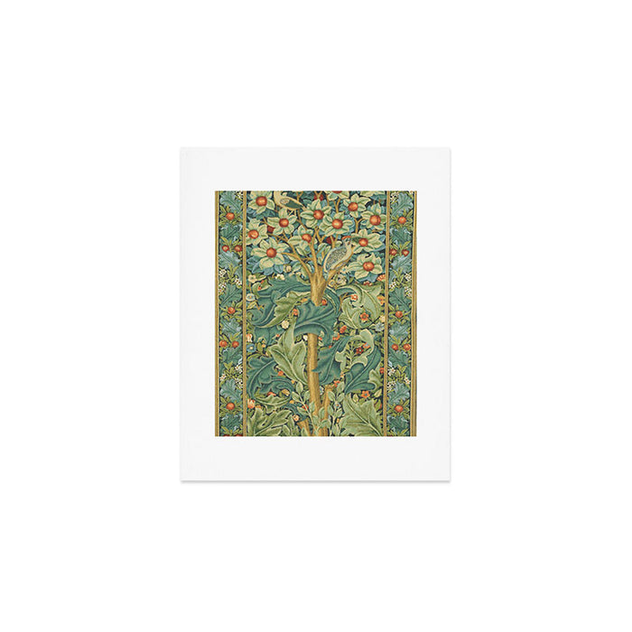 Floral Tree After William Morris Digital Painting Art Print Gallery Image 1