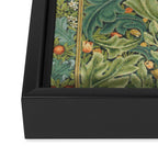 Floral Tree After William Morris Digital Painting Framed Canvas Print Gallery Image 3