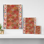 Garahgozloo Hamadan West Persian Long Rug Print Canvas Print Gallery Image 3