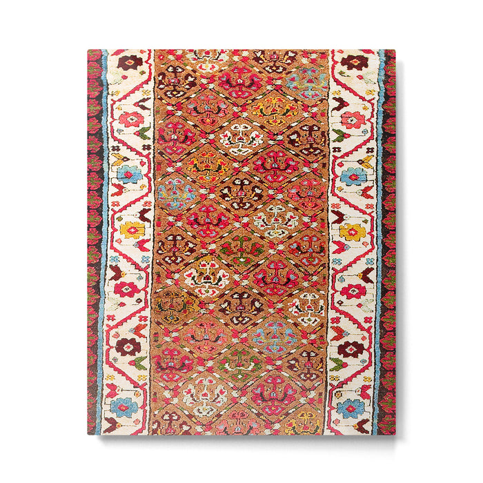 Garahgozloo Hamadan West Persian Long Rug Print Metal Print Gallery Image 1