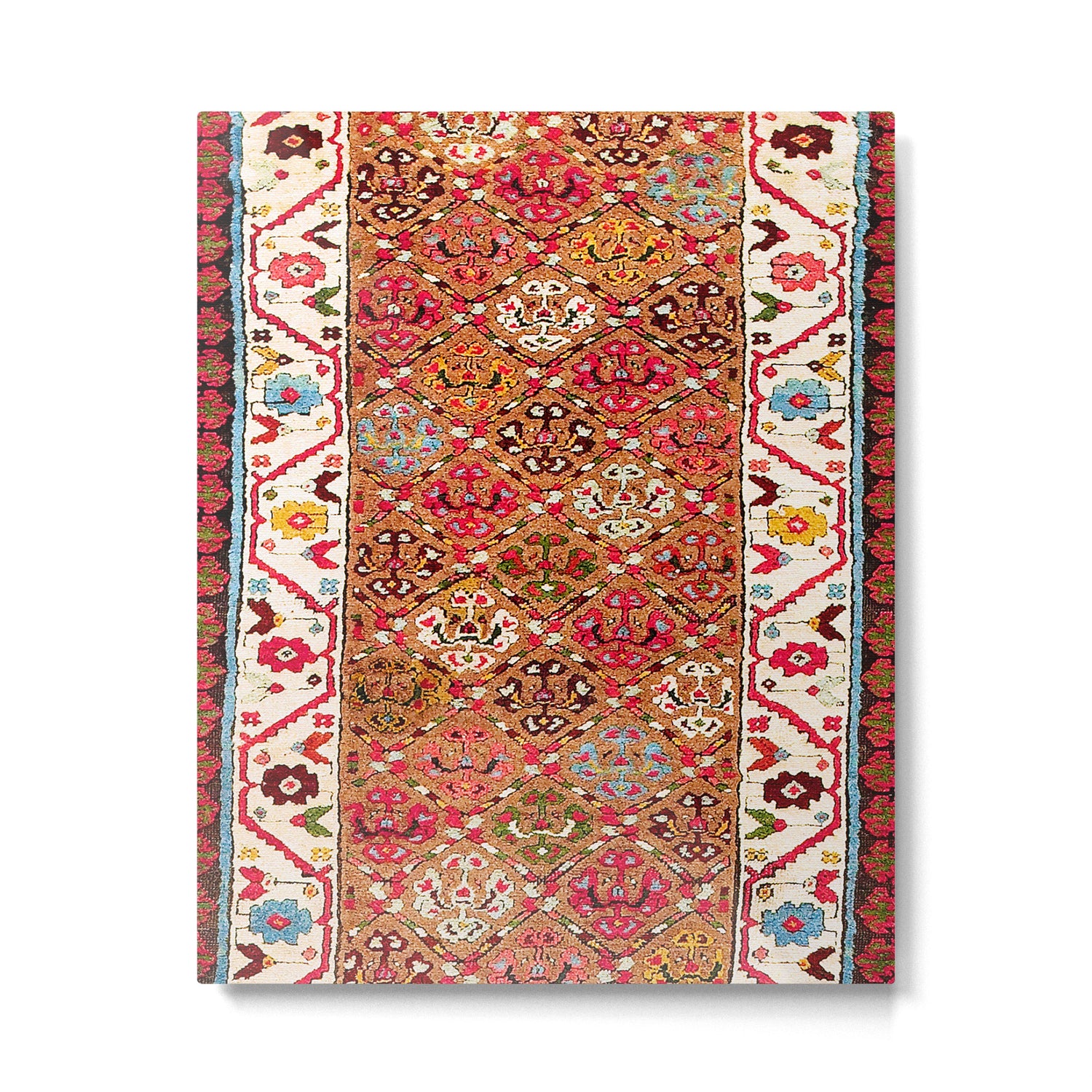Garahgozloo Hamadan West Persian Long Rug Print Metal Print Gallery Image 6