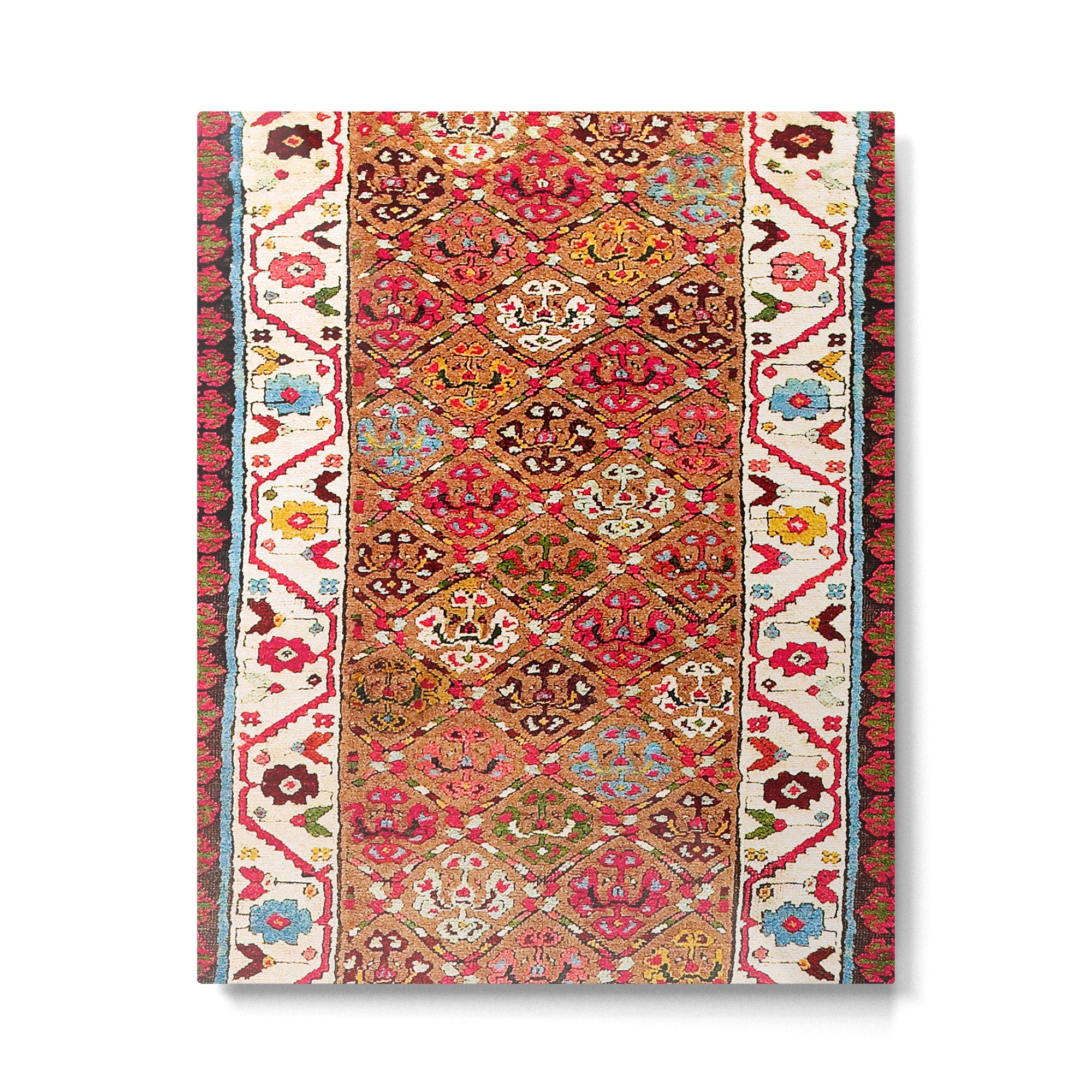 Garahgozloo Hamadan West Persian Long Rug Print Metal Print Gallery Image 6