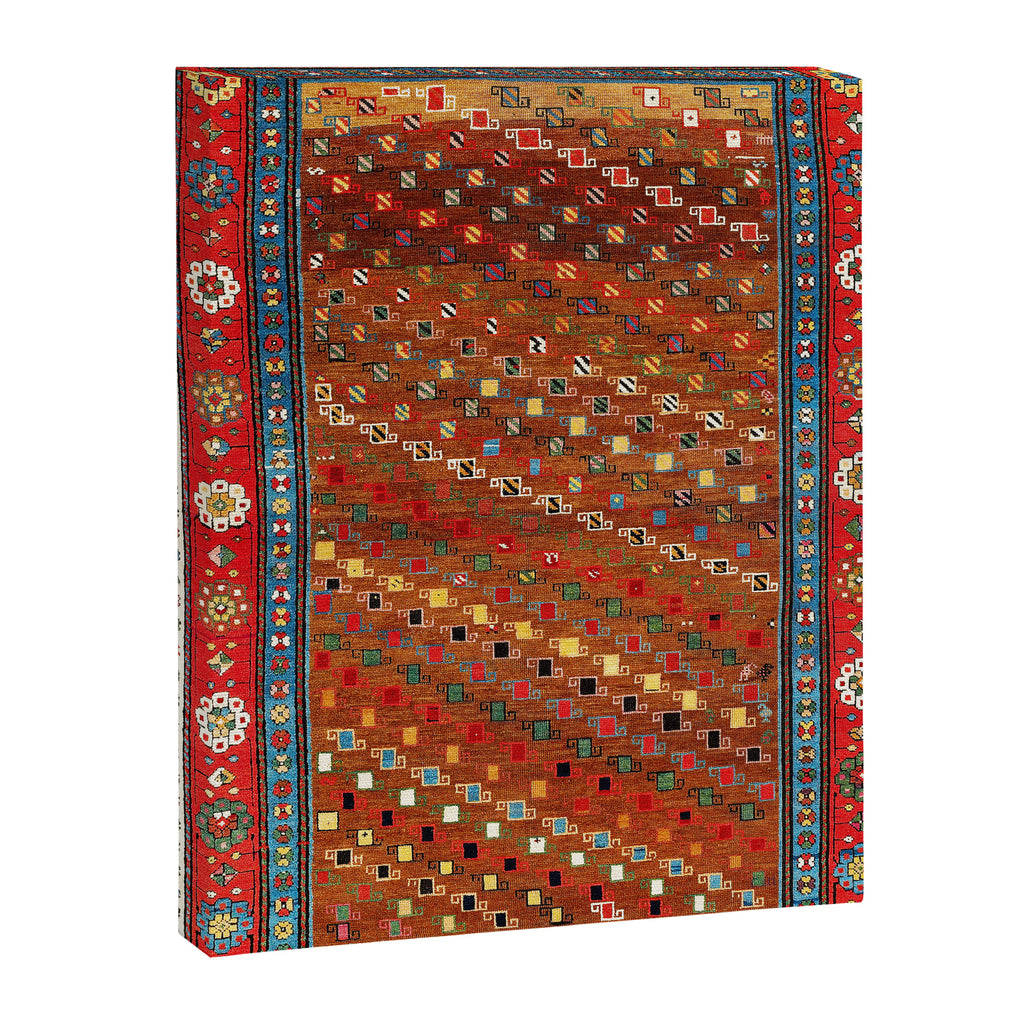 Genje Central Caucasus Antique Rug Print Canvas Print Gallery Image 3