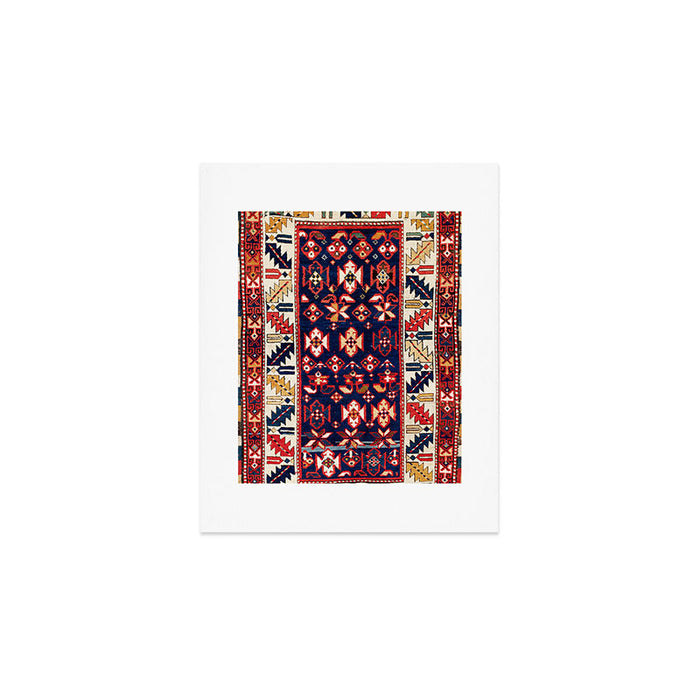 Genje Central Caucasus Rug Print Art Print Gallery Image 1