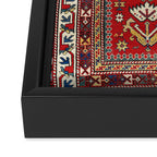 Genje Central Caucasus Rug Print Framed Canvas Print Gallery Image 3