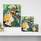 Gustav Klimt Baby in Cradle, 1917/1918 Canvas Print Gallery Image 3