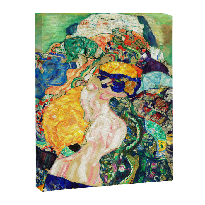 Gustav Klimt Baby in Cradle, 1917/1918 Canvas Print Gallery Image 1