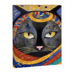 Gustav Klimt Cat with Colorful Clothing  Canvas Print Gallery Image 8