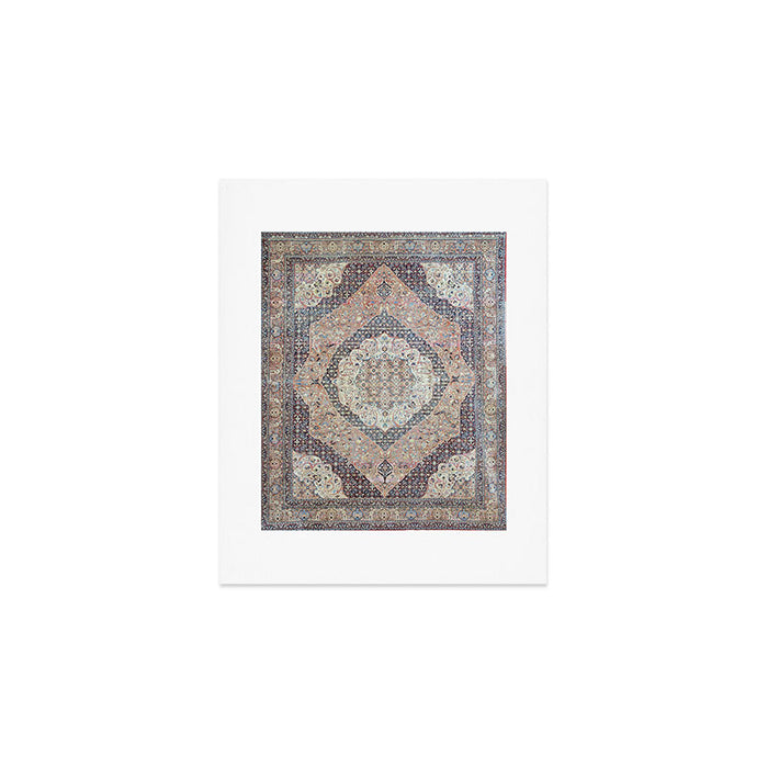 Haj Jalili Tabriz Persian Rug Print Art Print Gallery Image 1
