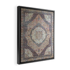 Haj Jalili Tabriz Persian Rug Print Framed Canvas Print Gallery Image 2