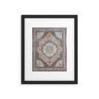 Haj Jalili Tabriz Persian Rug Print Framed Art Print Gallery Image 5