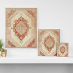 Haji Jalili Tabriz Persian Rug Print Canvas Print Gallery Image 3