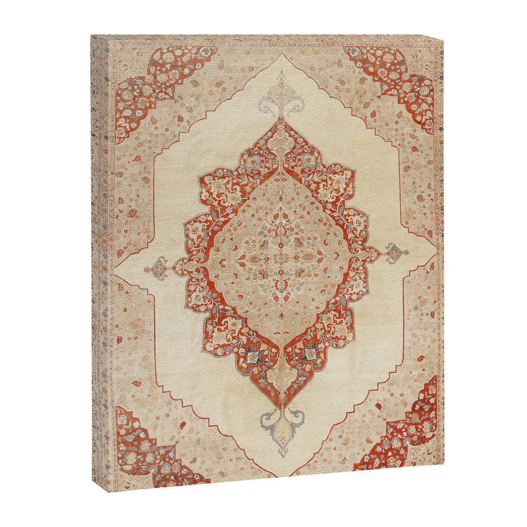 Haji Jalili Tabriz Persian Rug Print Canvas Print Gallery Image 3