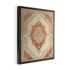 Haji Jalili Tabriz Persian Rug Print Framed Canvas Print Gallery Image 2