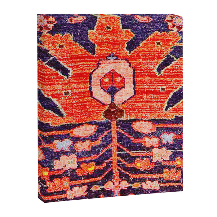 Hamadan Vintage Persian Tribal Rug Print Canvas Print Gallery Image 1