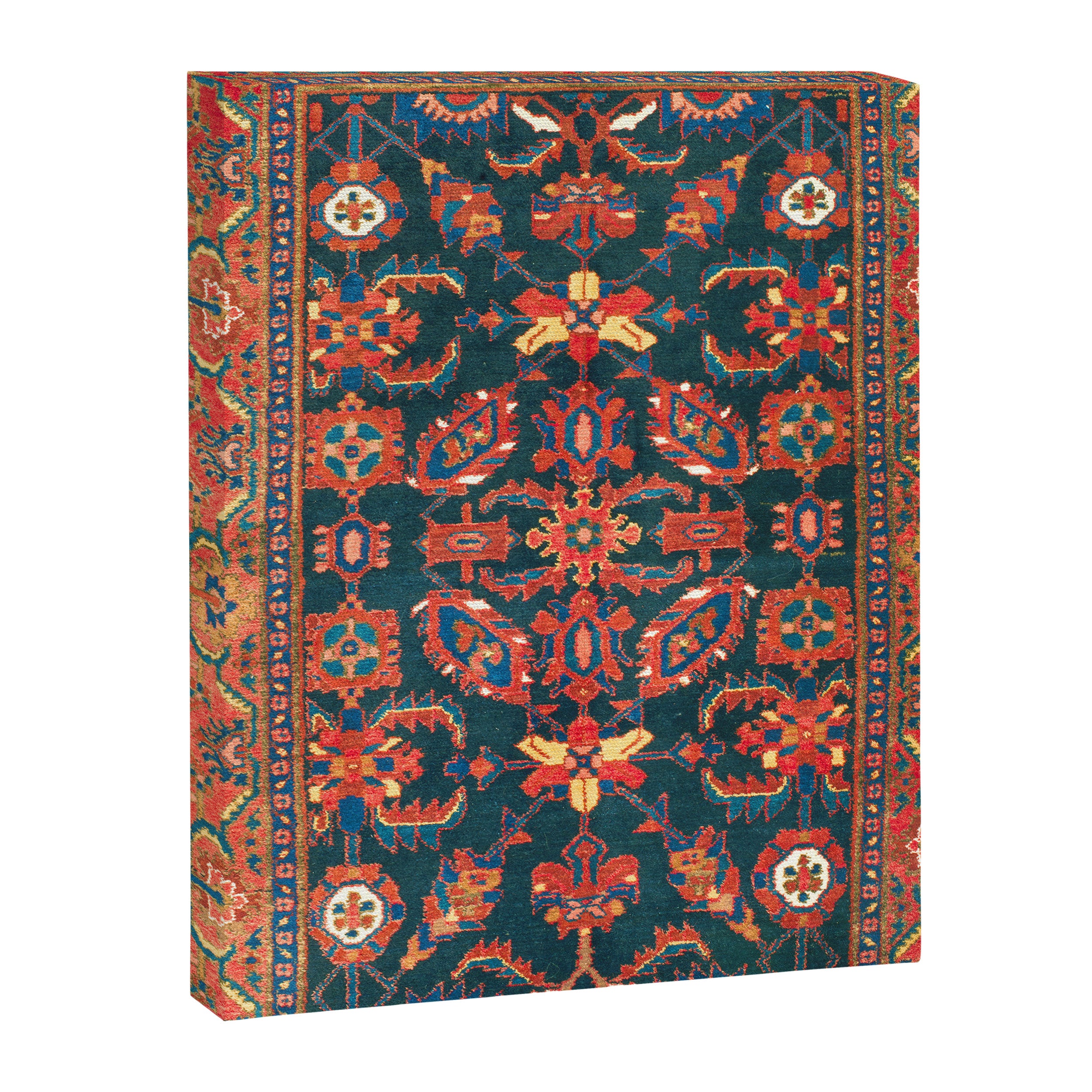Hamadan West Persian Rug Print Canvas Print Gallery Image 3