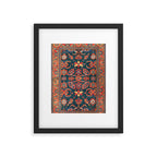 Hamadan West Persian Rug Print Framed Art Print Gallery Image 4