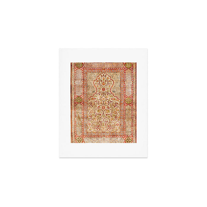 Hereke Northwest Anatolian Silk Rug Print Art Print Gallery Image 1