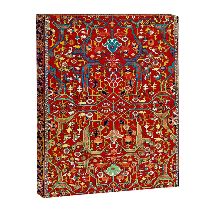 Heriz Azerbaijan 19th Century Floral Rug  Canvas Print Gallery Image 1