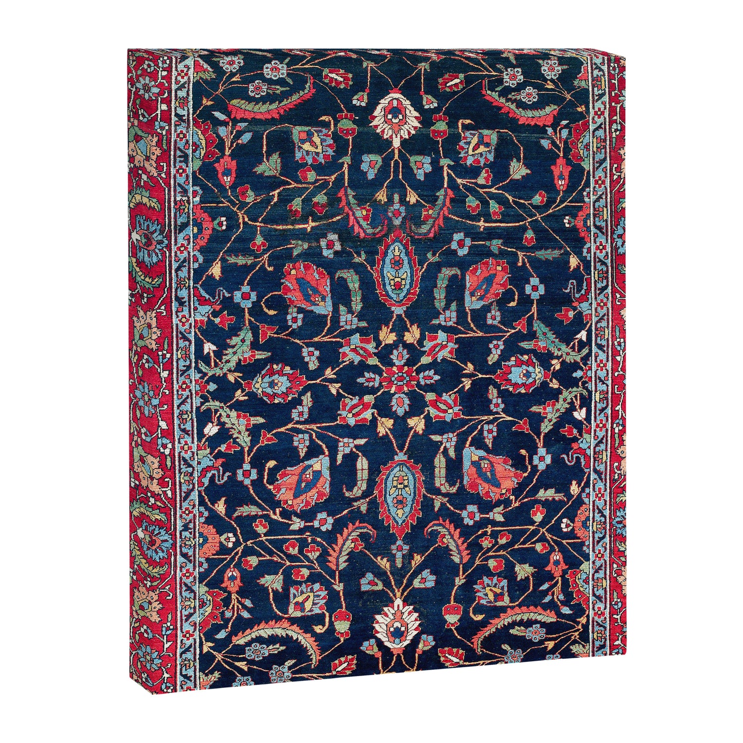 Heriz Azerbaijan North West Persian Rug Print Canvas Print Gallery Image 3