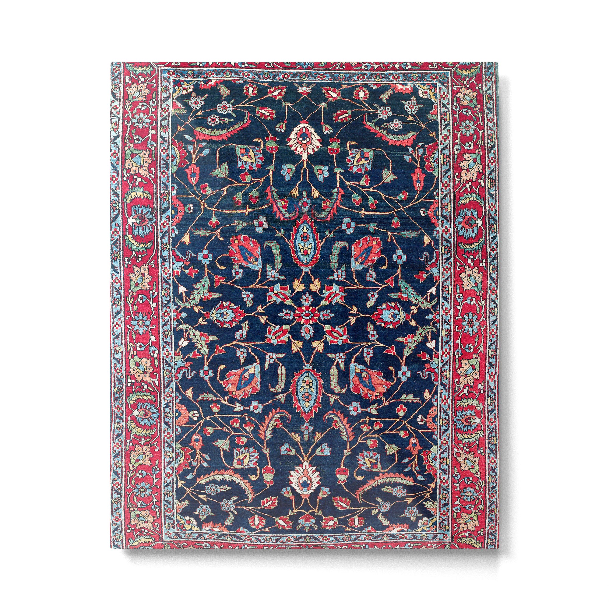 Heriz Azerbaijan North West Persian Rug Print Metal Print Gallery Image 4