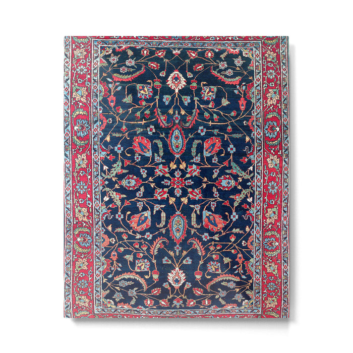 Heriz Azerbaijan North West Persian Rug Print Metal Print Gallery Image 1