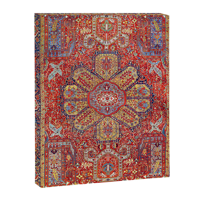 Heriz Azerbaijan Northwest Persian Carpet Print Canvas Print Gallery Image 1