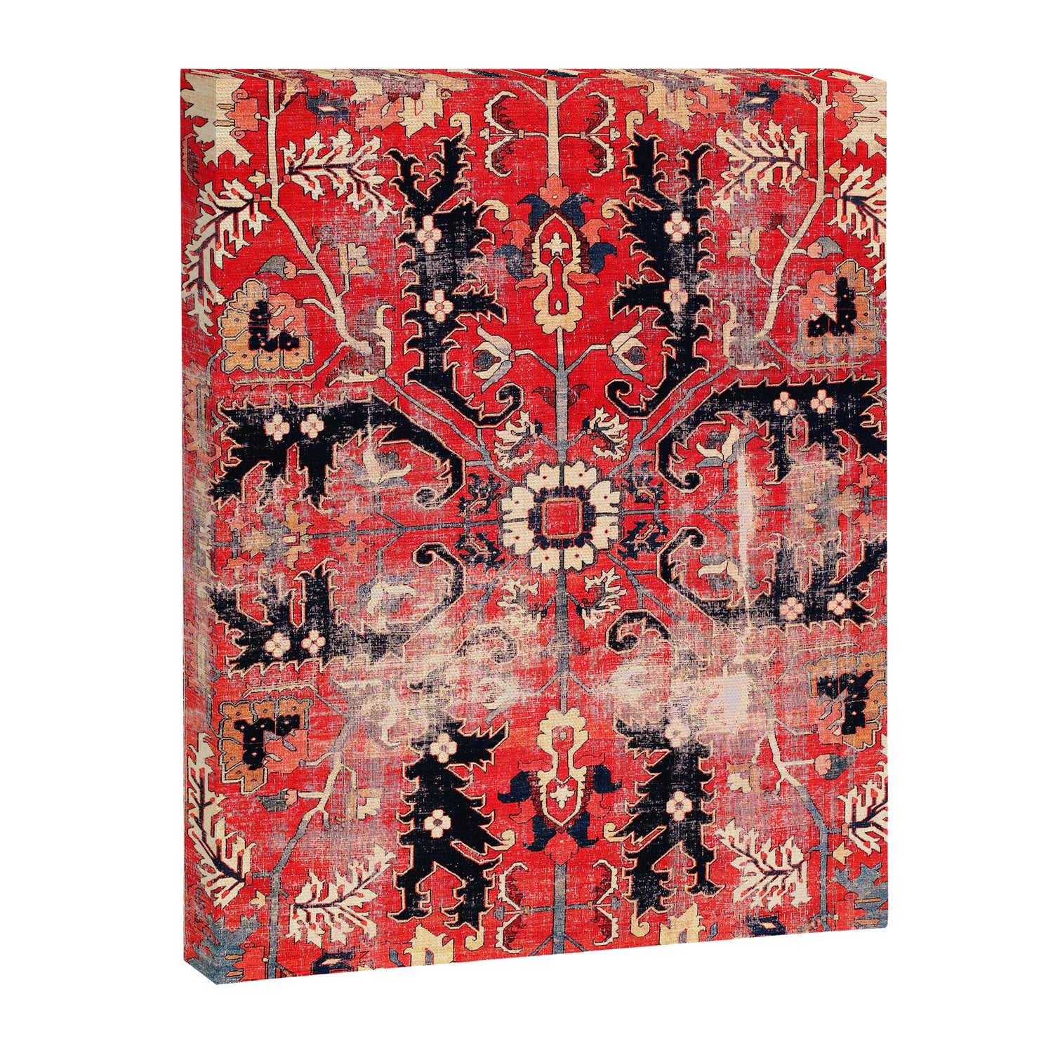 Heriz Azerbaijan Northwest Persian Rug Print Canvas Print Gallery Image 3