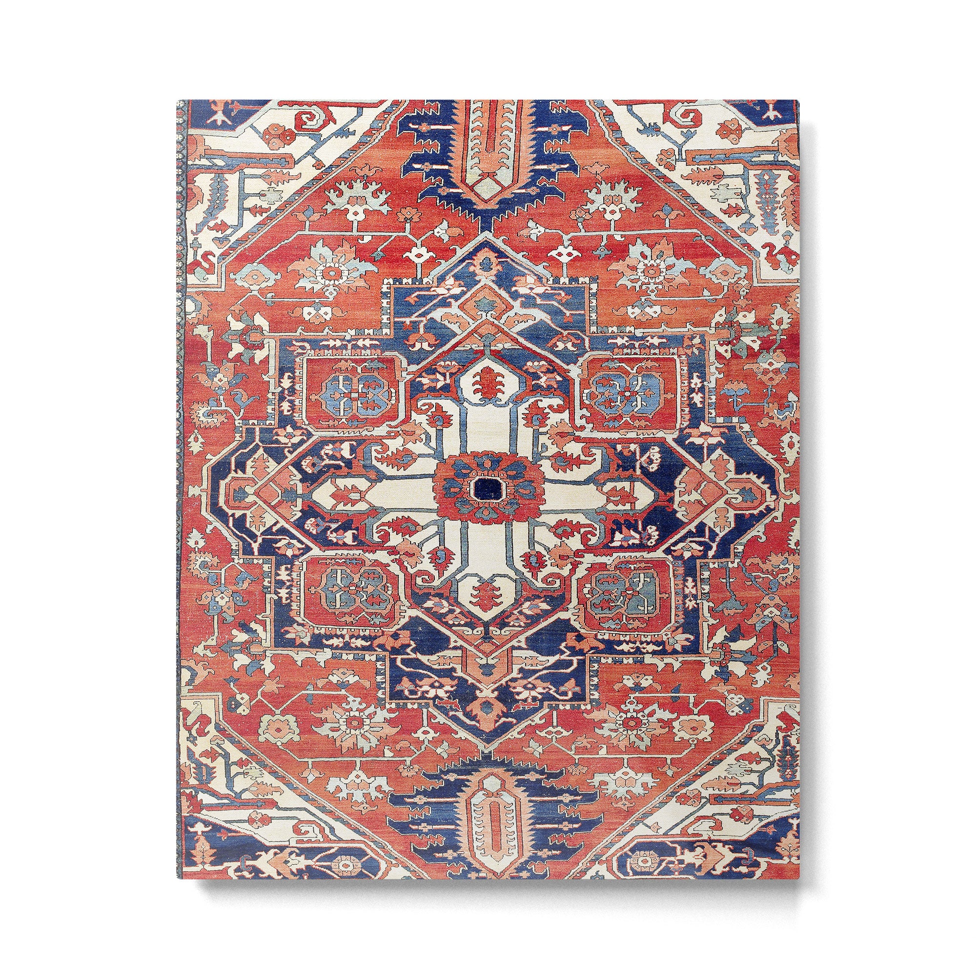Heriz Azerbaijan Northwest Persian Rug Print Metal Print Gallery Image 6