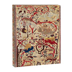 Heriz Azerbaijan Northwest Persian Silk Animal Rug Print Canvas Print Gallery Image 6