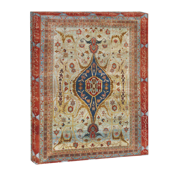Heriz Silk Northwest Persian Carpet Print Canvas Print Gallery Image 1