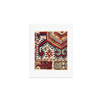 Hotamis  Antique Konya Turkish Kilim Print Art Print Gallery Image 1