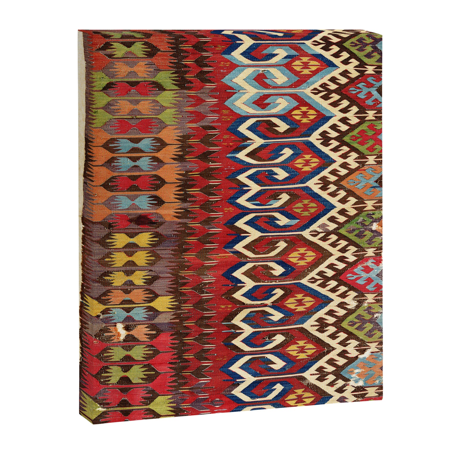 Hotamis Konya Central Anatolian Kilim Print ca. 1800 Canvas Print Gallery Image 3