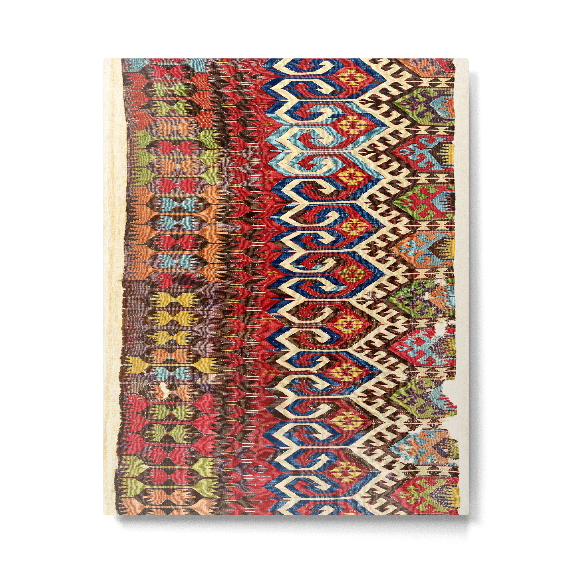 Hotamis Konya Central Anatolian Kilim Print ca. 1800 Metal Print Gallery Image 4