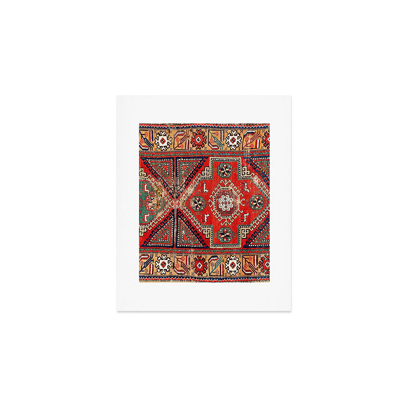 Innice Cappadocia Central Anatolian Rug Print Art Print Gallery Image 1
