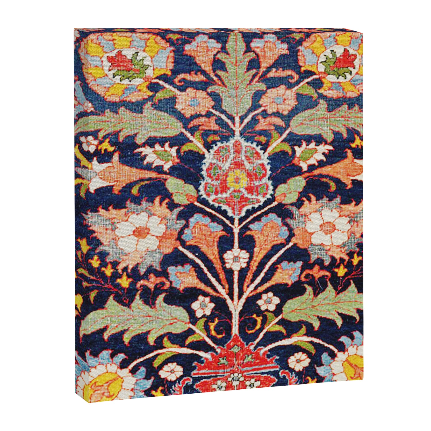 Iraqi Antique Kurdish Rug Print Canvas Print Gallery Image 3