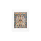Isfahan Antique Central Persian Carpet Print Art Print Gallery Image 1
