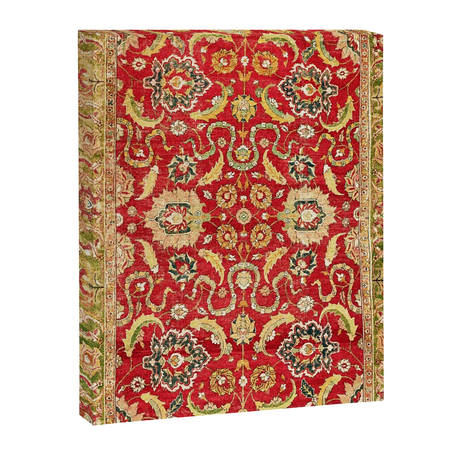 Isphahan Antique Central Persian Rug Print Canvas Print Gallery Image 3