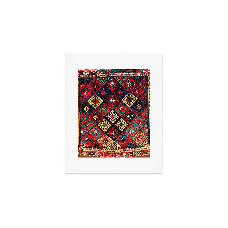 Jaff Kurdish West Persian Bag Print Art Print Gallery Image 1