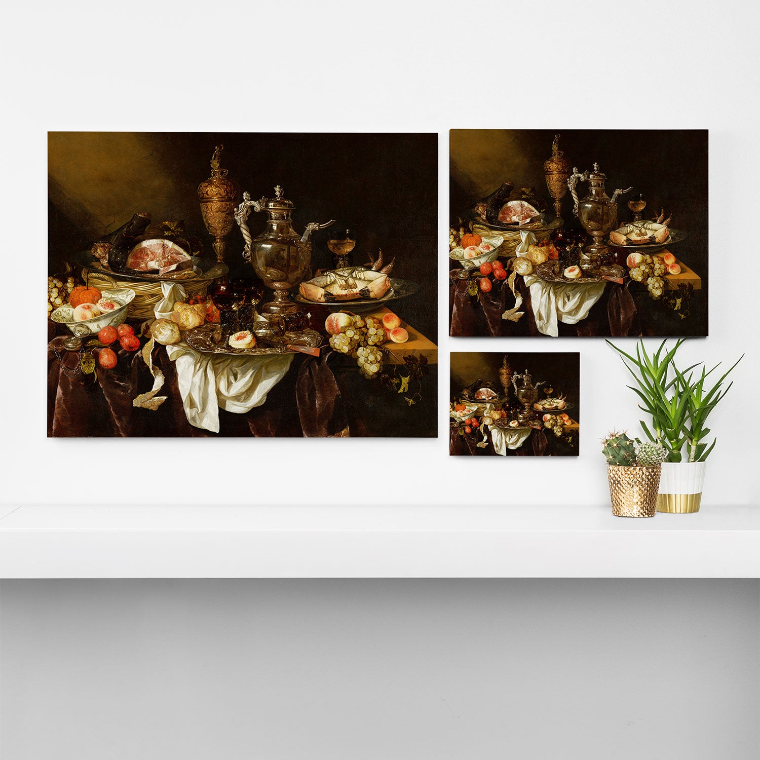 Jan Davidsz. de Heem Still Life With Crab And Fruit Canvas Print Gallery Image 3